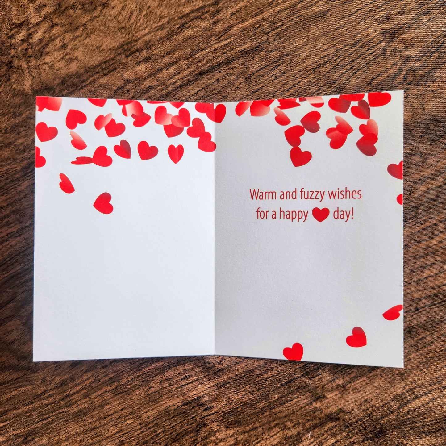 Puppy & Hearts Valentine's Card