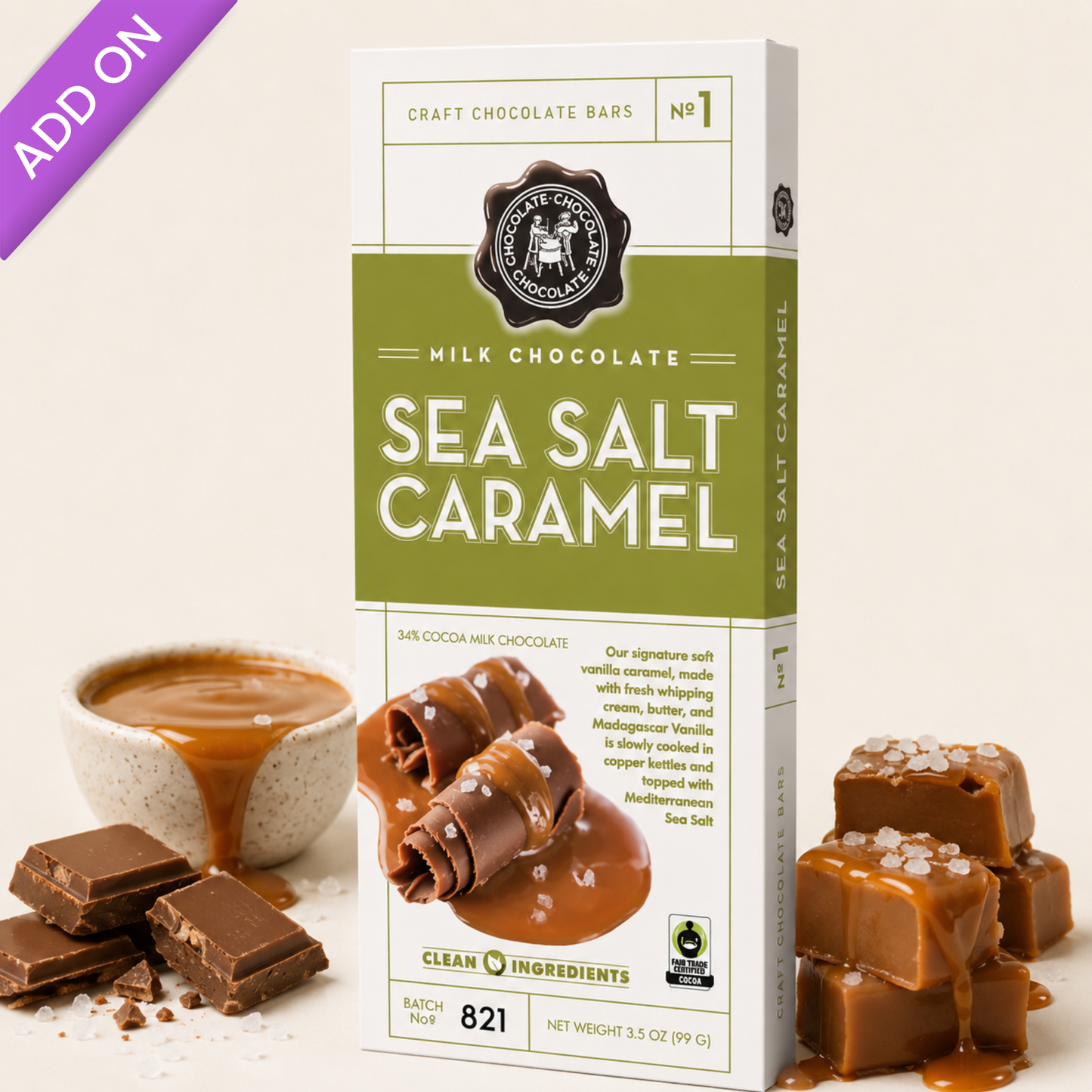 Gourmet Chocolate Bar Add-On