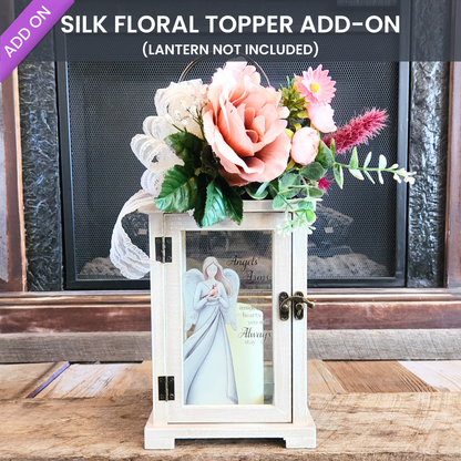 Silk Floral Stone Accent Add On
