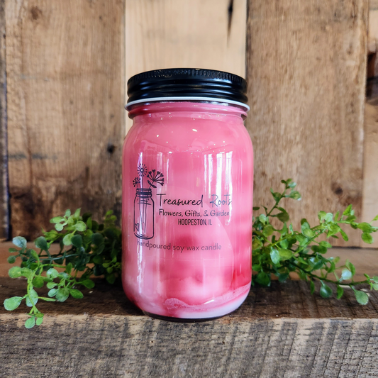 "Super Duper Cherry" Soy Mason Jar Candle