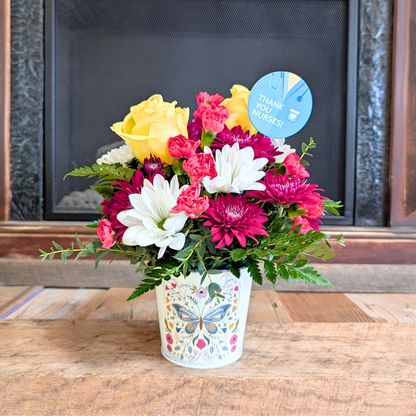 Thank You Nurses Butterfly Bouquet