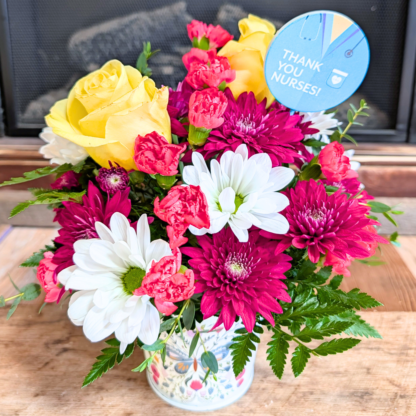 Thank You Nurses Butterfly Bouquet