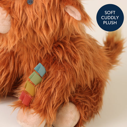 Wyatt the Highland Cow Sweetie Snuggles Plush