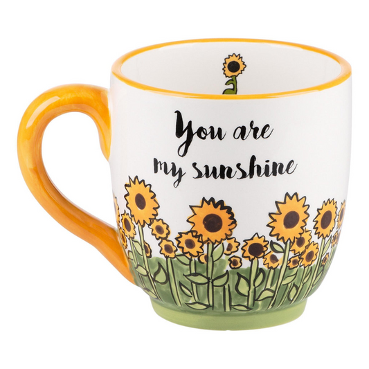 You Are My Sunshine Sunflower Mug