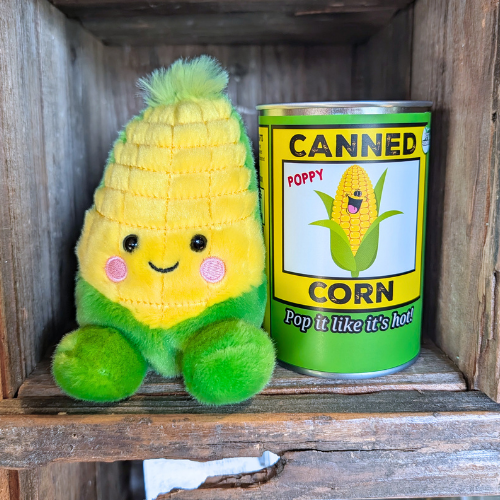Canned Corn Plushie