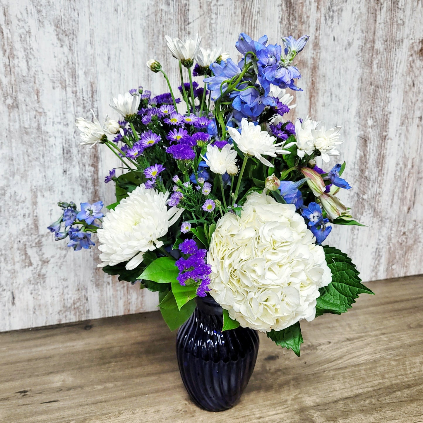 Beautiful in Blue Sympathy Bouquet