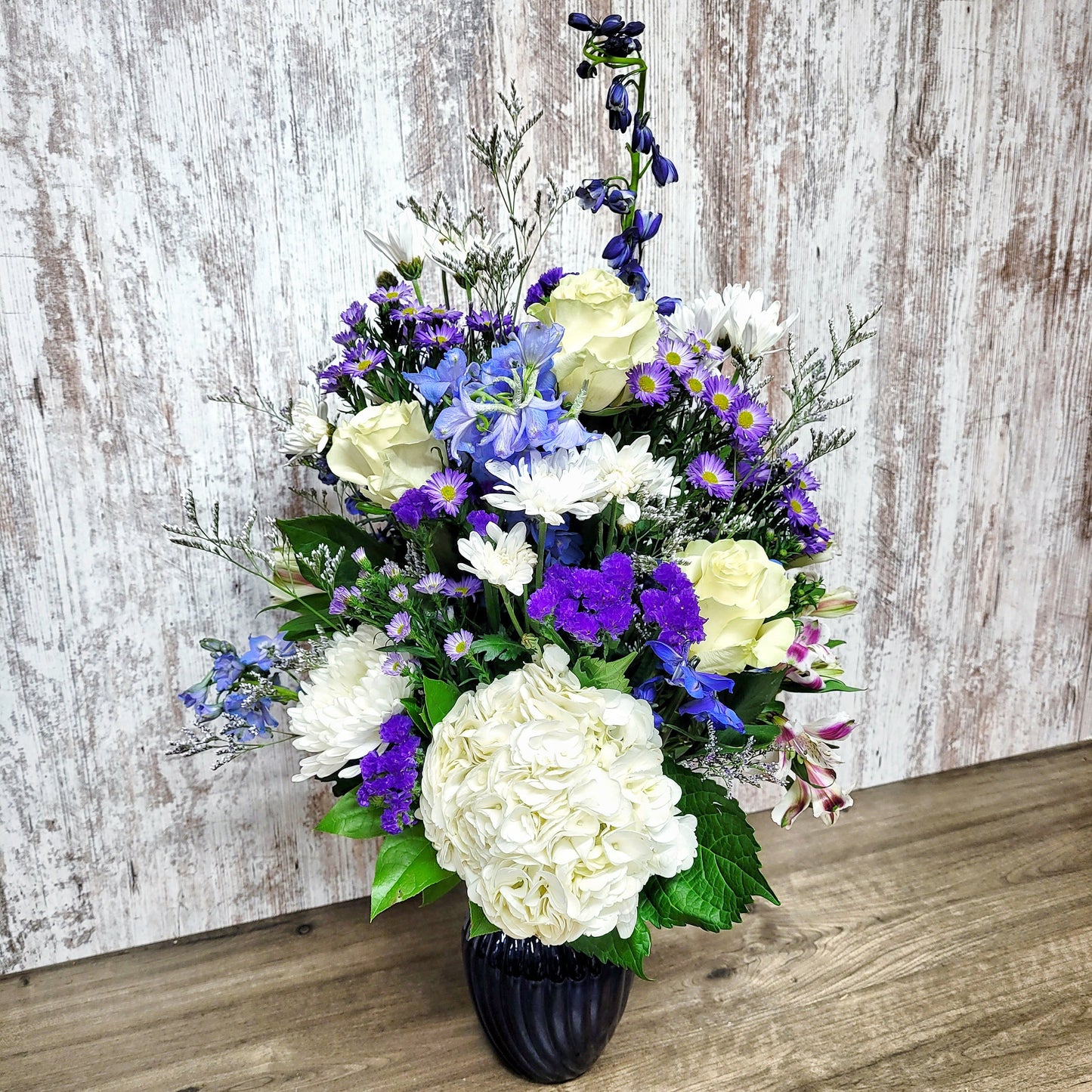 Beautiful in Blue Sympathy Bouquet