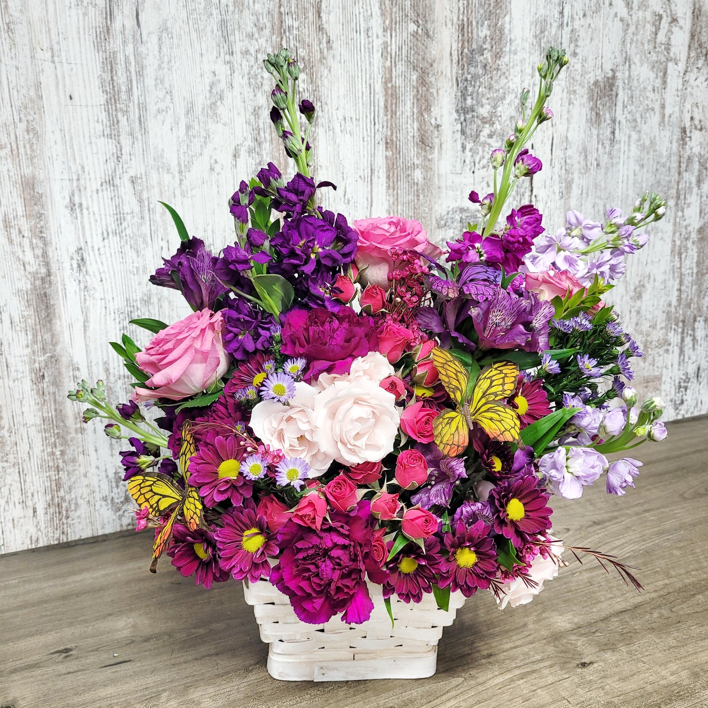 Country Blooms Basket