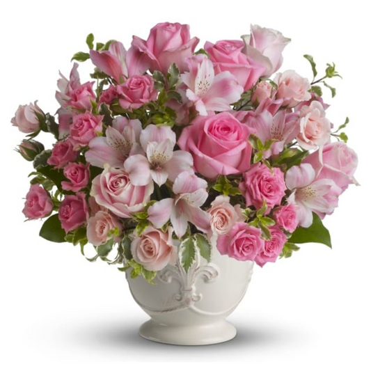 Pink Potpourri Memorial Spray